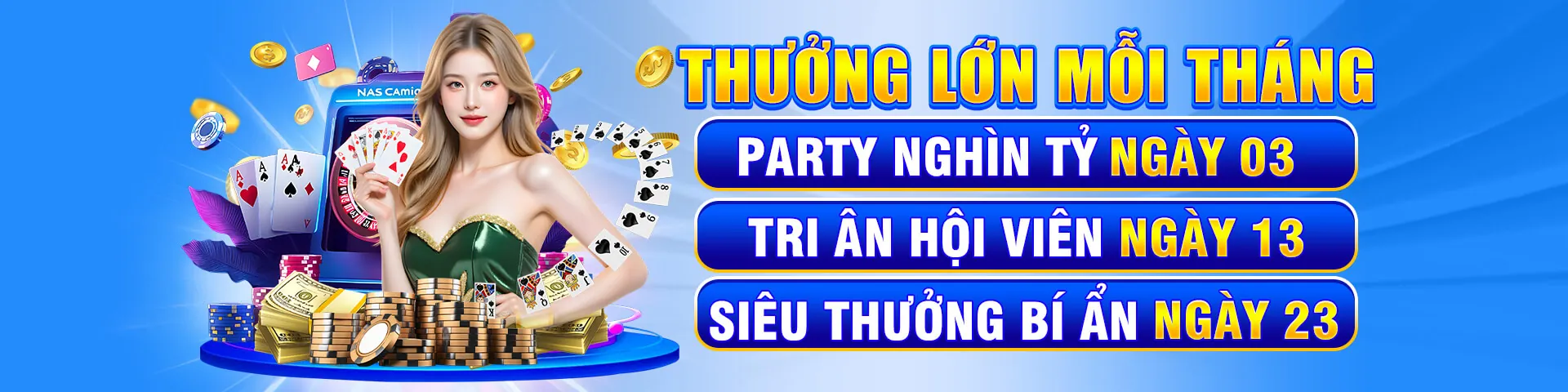 Sảnh casino trực tuyến Ricwin Chính Thức